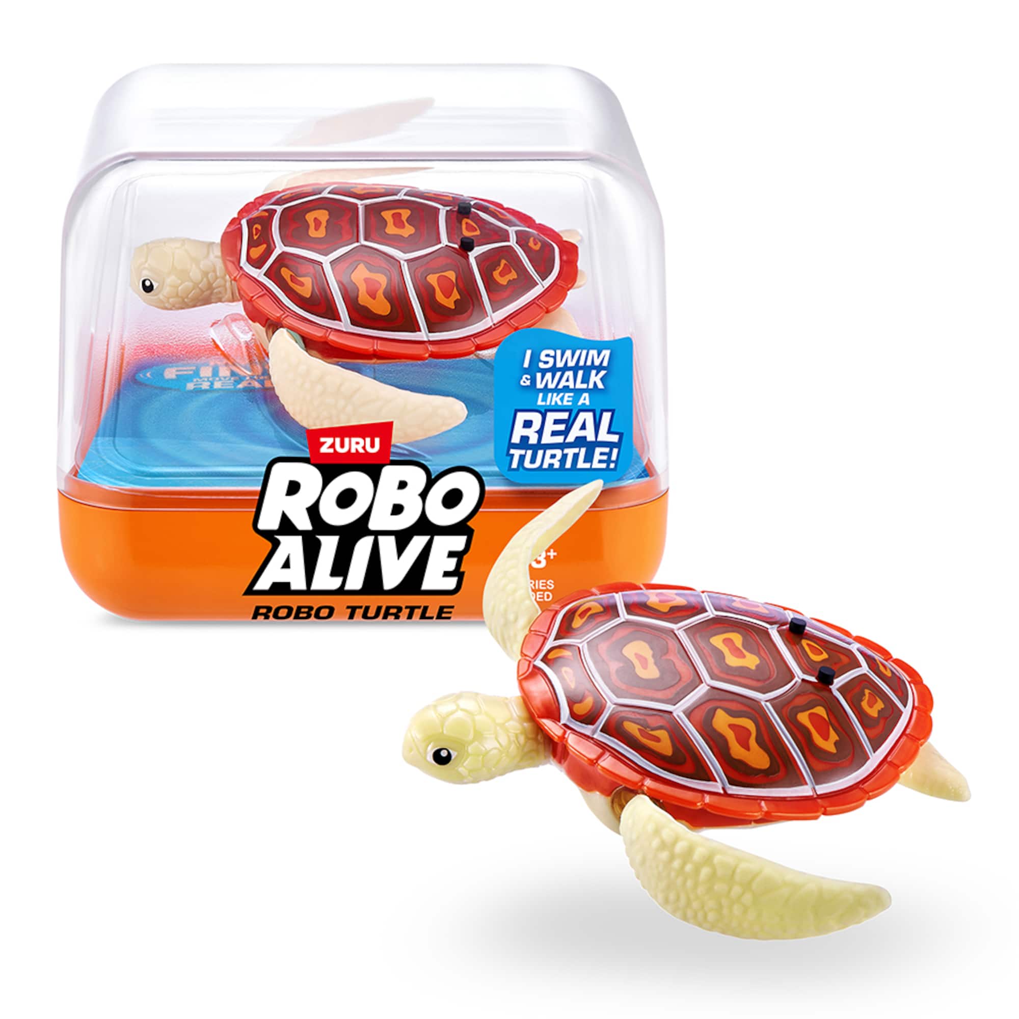 Assorted Robo Alive Robo Turtle Series 1, 1pc.